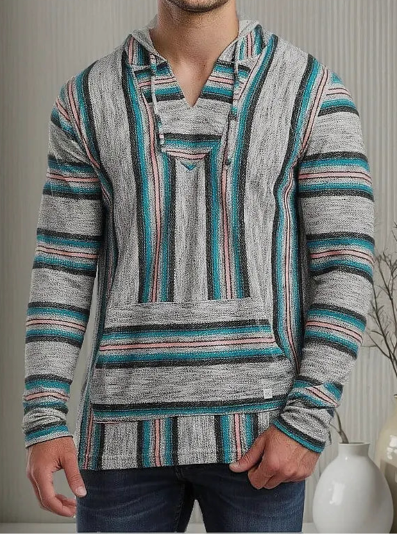 Canguro Buzo Capucha Mex Hilo Hippie Unisex