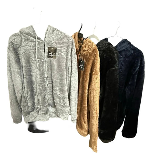 Buzo Campera Teddy Unisex Oversize Súper Abrigadita