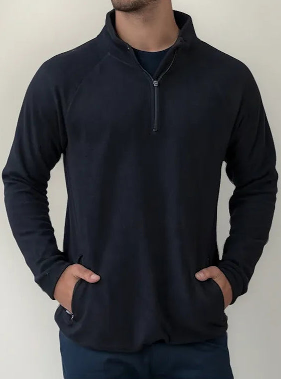 Buzo Polar Sw 1/2 Cierre Para Uniformes