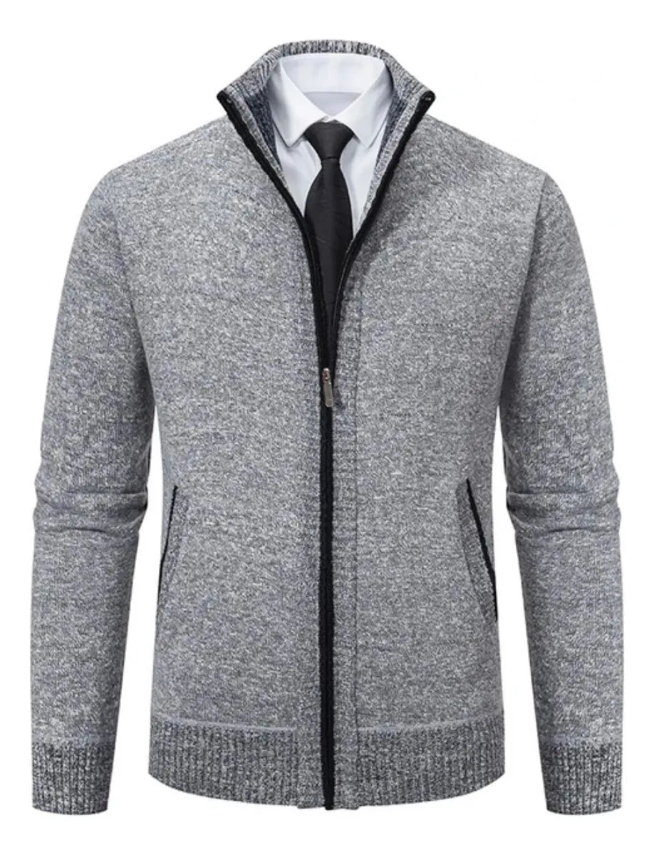 Campera Cardigan Forrada Por Dentro Para Caballero