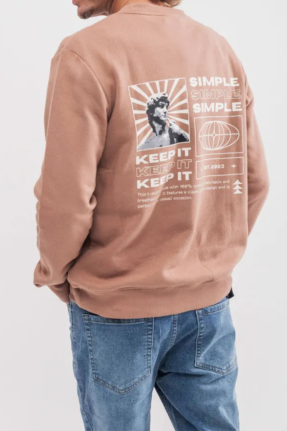 Buzo Canva Modelo Vasco Estampado Felpa Liviano